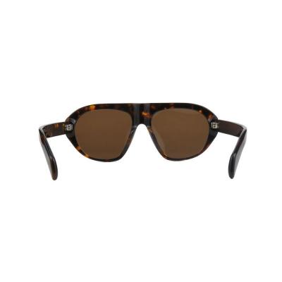 A11078 tortoise shield acetate sunglasses
