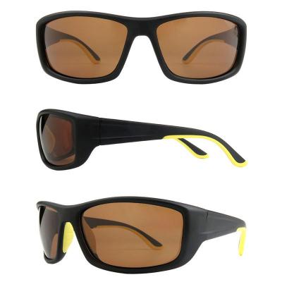 P10645 black square pc/tr90 sunglasses