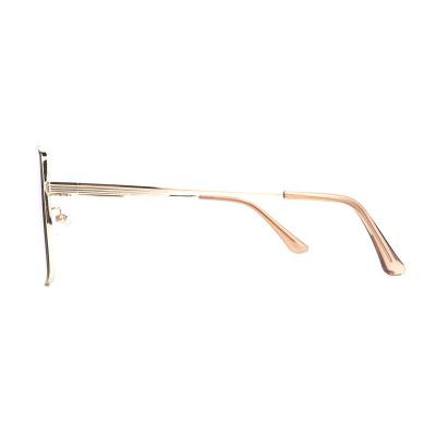 M10948 gold aviator metal sunglasses