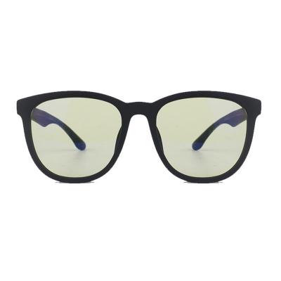P10683 matte black wayfarer pc/tr90 sunglasses