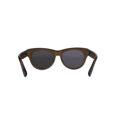 A11071 brown crystal wayfarer acetate sunglasses