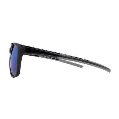 P10642 black square pc/tr90 sunglasses