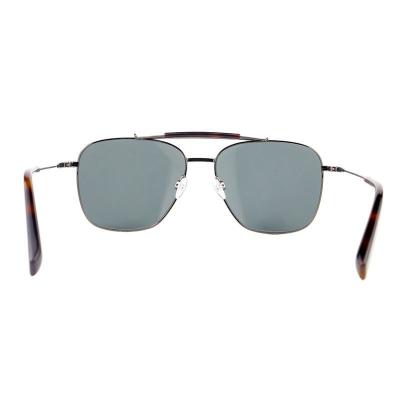 M10955 gunmetal aviator metal sunglasses