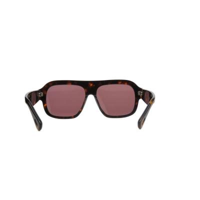 A11072 tortoise square acetate sunglasses