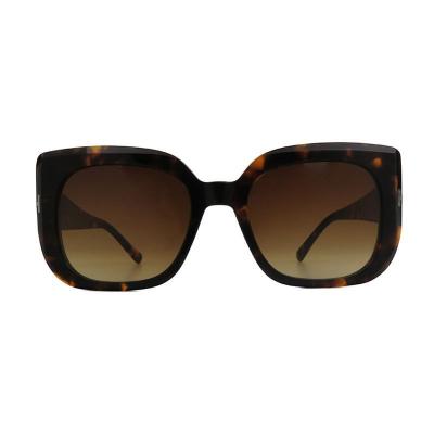 A11069 tortoise square acetate sunglasses
