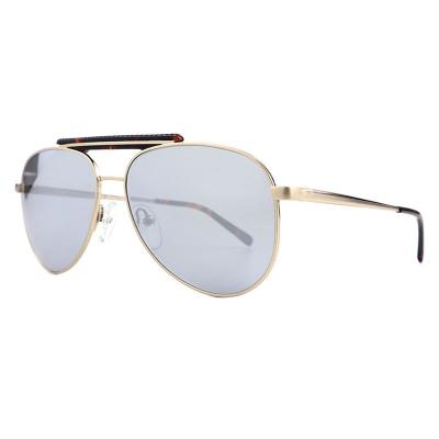 M10953 gold aviator metal sunglasses