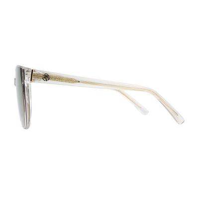 P10686 clear/transparent cat eye pc/tr90 sunglasses