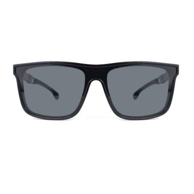 P10697 black square pc/tr90 sunglasses