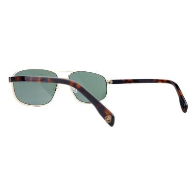 M10957 gold aviator metal sunglasses
