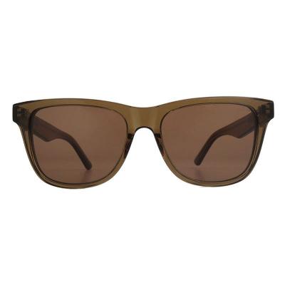 A11083 olive brown wayfarer acetate sunglasses