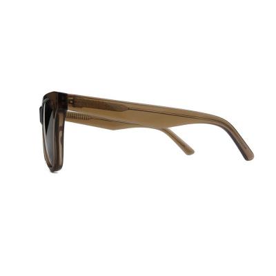 A11083 olive brown wayfarer acetate sunglasses
