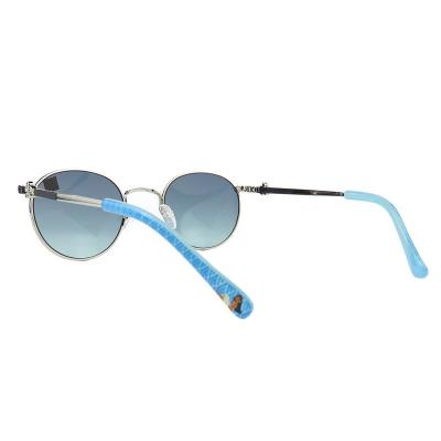M10961 silver round metal sunglasses