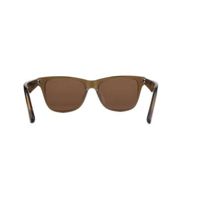 A11083 olive brown wayfarer acetate sunglasses
