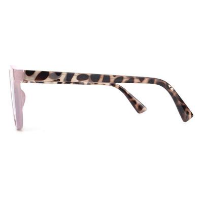 P10706 pastel pink round pc/tr90 sunglasses