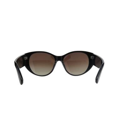A11084 black cat eye acetate sunglasses