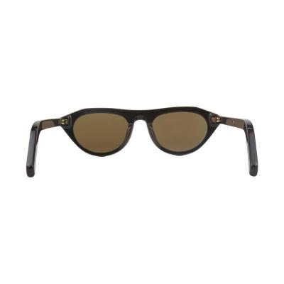 A11092 black cat eye acetate sunglasses