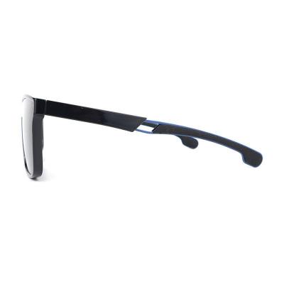 P10697 black square pc/tr90 sunglasses