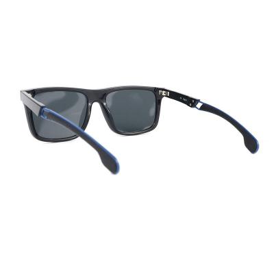 P10697 black square pc/tr90 sunglasses