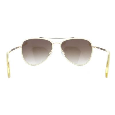 M10960 gold aviator metal sunglasses