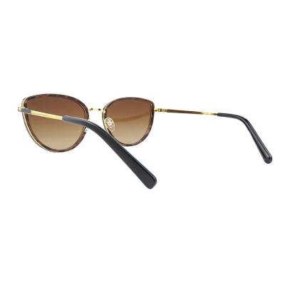 M10969 tortoise cat eye metal sunglasses