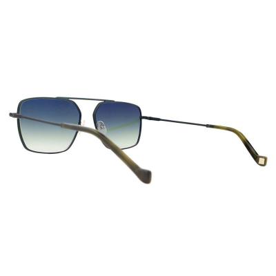 M10958 black aviator metal sunglasses