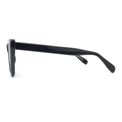 P10708 black cat eye pc/tr90 sunglasses