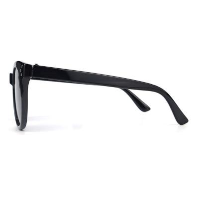 P10710 black cat eye pc/tr90 sunglasses