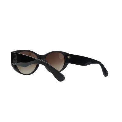 A11084 black cat eye acetate sunglasses