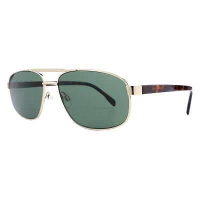 M10957 gold aviator metal sunglasses