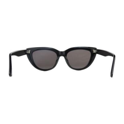 A11095 black cat eye acetate sunglasses