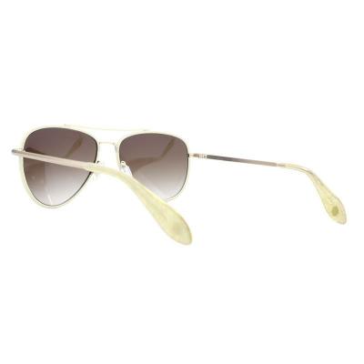M10960 gold aviator metal sunglasses