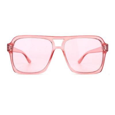 P10720 pink square pc/tr90 sunglasses