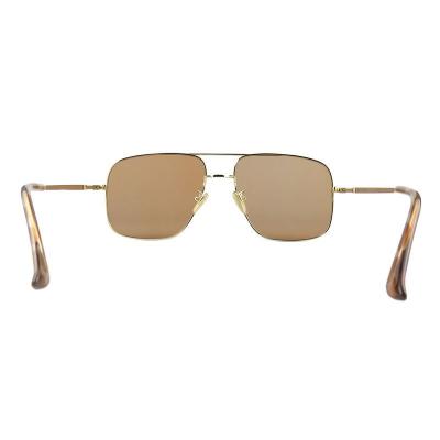 M10976 gold aviator metal sunglasses