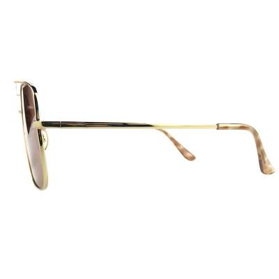 M10976 gold aviator metal sunglasses