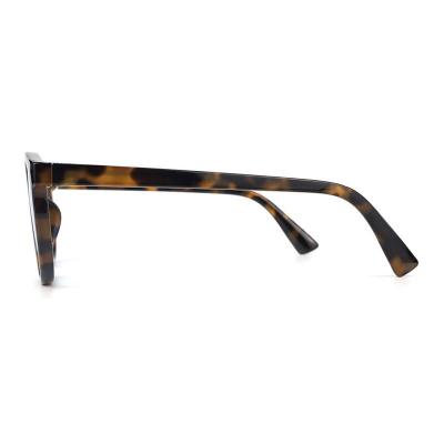 P10715 tortoiseshell round pc/tr90 sunglasses