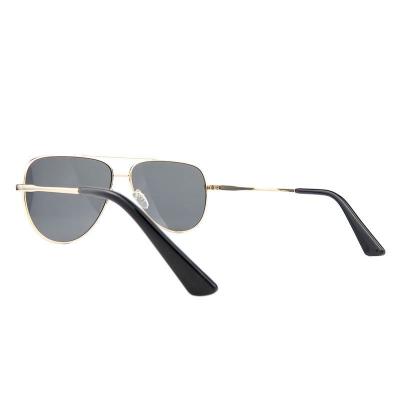 M10979 gold aviator metal sunglasses