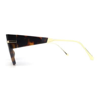 P10717 tortoiseshell cat eye pc/tr90 sunglasses