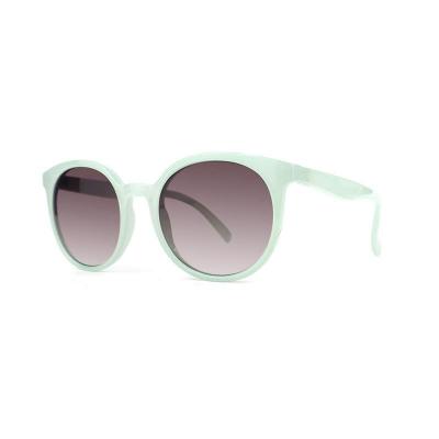P10730 mint green round pc/tr90 sunglasses