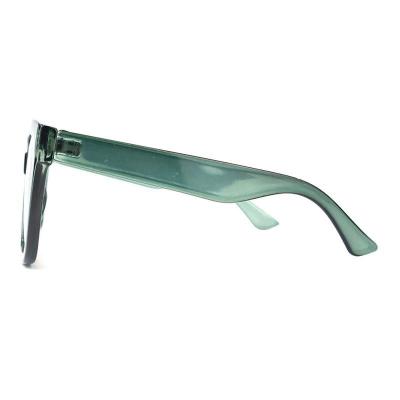 P10729 seafoam green square pc/tr90 sunglasses