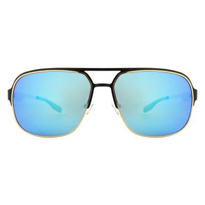 M10980 black/gold aviator metal sunglasses