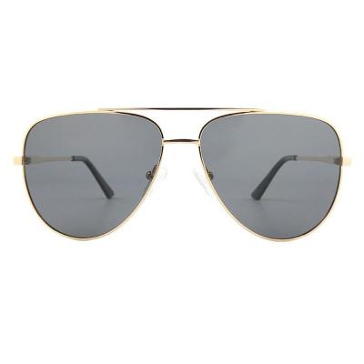 M10979 gold aviator metal sunglasses