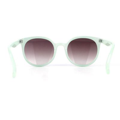 P10730 mint green round pc/tr90 sunglasses