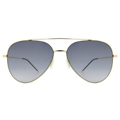 M10986 gold aviator metal sunglasses