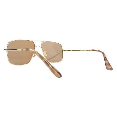 M10976 gold aviator metal sunglasses