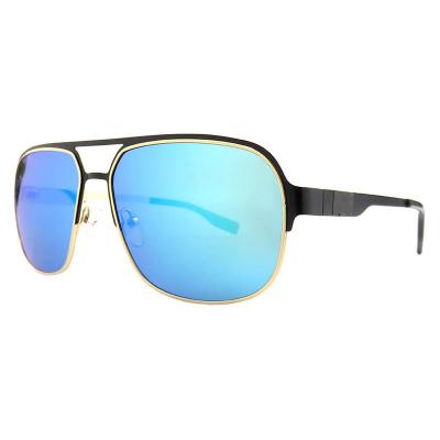 M10980 black/gold aviator metal sunglasses