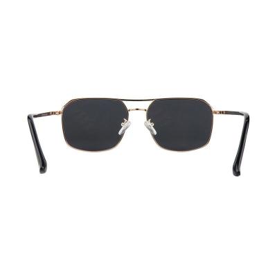 M10998 gold/black aviator metal sunglasses