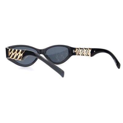 P10738 black geometric pc/tr90 sunglasses