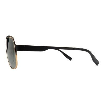 M11000 black/gold aviator metal sunglasses