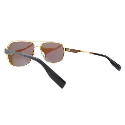 M10980 black/gold aviator metal sunglasses