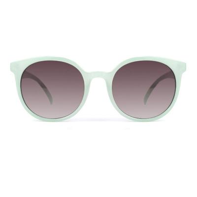 P10730 mint green round pc/tr90 sunglasses